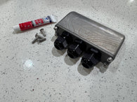 Billet Aluminum large wire gland mount