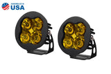 SS3 Sport Round Bezel LED Lights